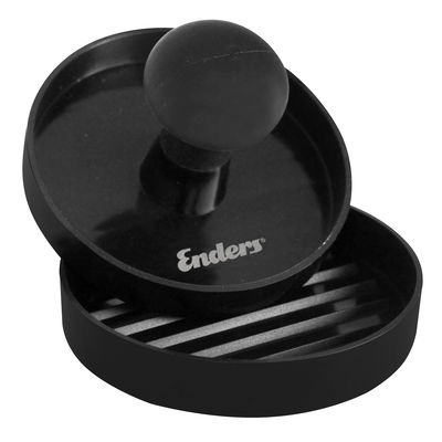 Enders Burgerpresse, schwarz, Kunststoff, Ø 7 cm Enders Burgerpresse, schwarz, Kunststoff, Ø 7 cm