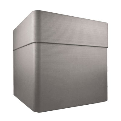 Eda Pflanzgefäß 'Carel', greige, ca. 40 x 40 x H 40 cm