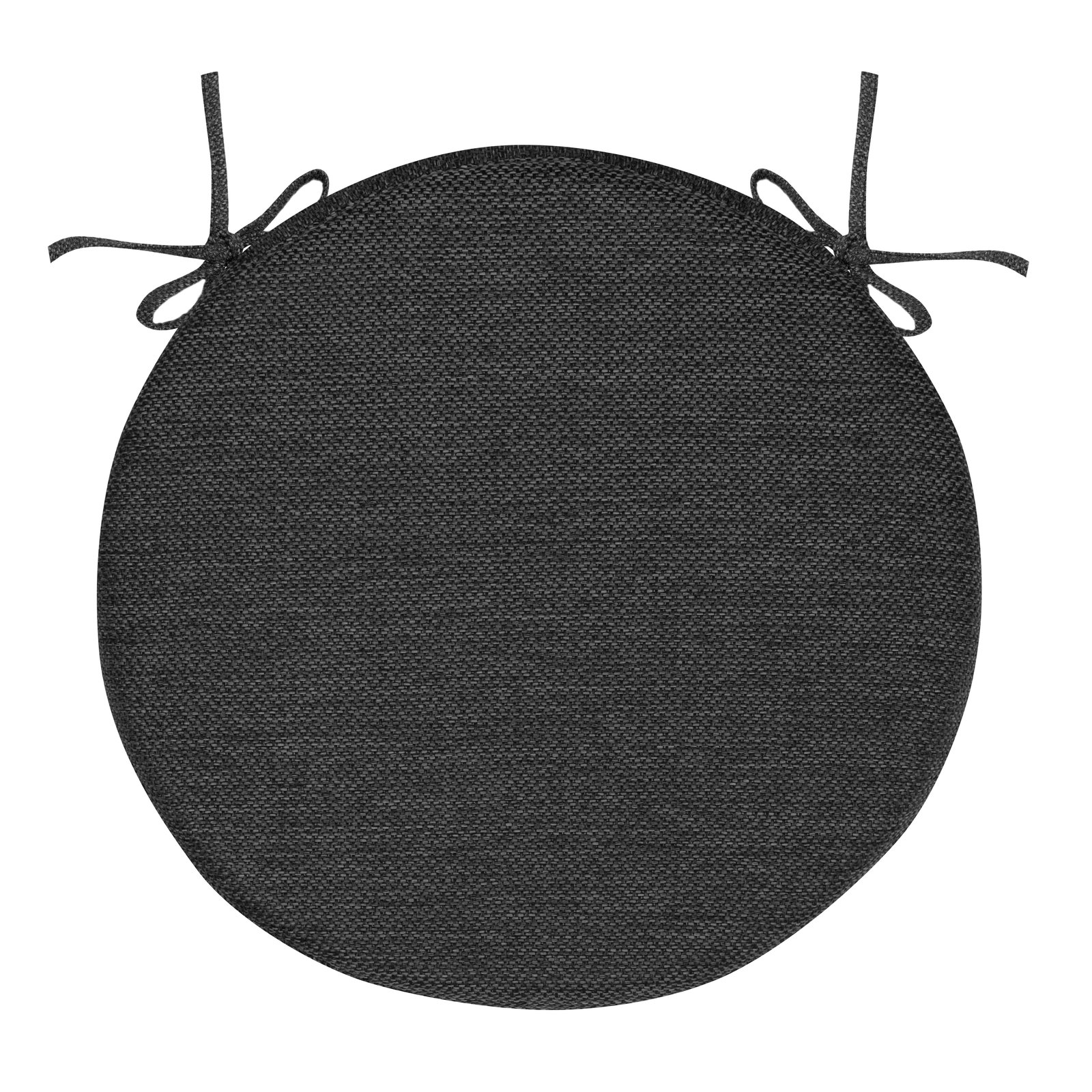 Kölles Beste Sitzkissen 'Twist', anthrazit, ca. Ø 38 cm Kölles Beste Sitzkissen 'Twist', anthrazit, ca. Ø 38 cm