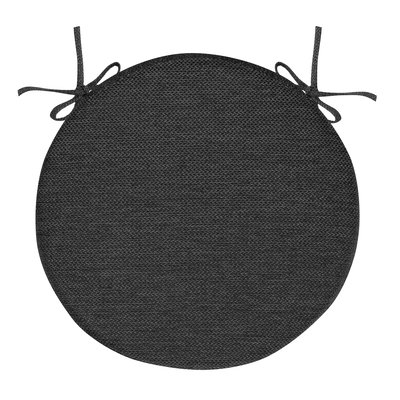 Kölles Beste Sitzkissen 'Twist', anthrazit, ca. Ø 38 cm Kölles Beste Sitzkissen 'Twist', anthrazit, ca. Ø 38 cm