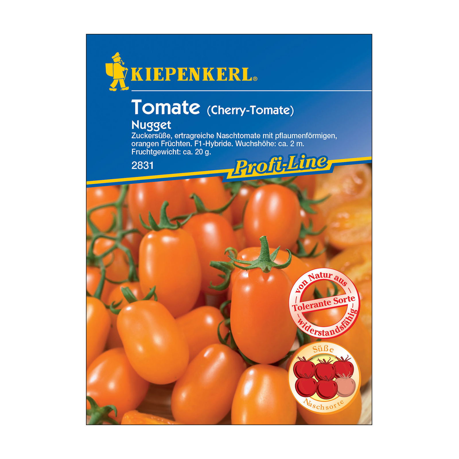 Gemüsesamen, Tomate 'Nugget', orange