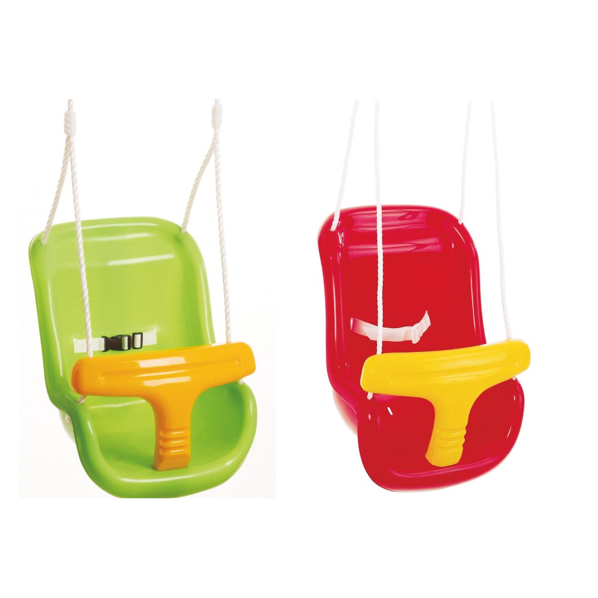 Baby-Sicherheitsschaukel, grün oder rot, Kunststoff