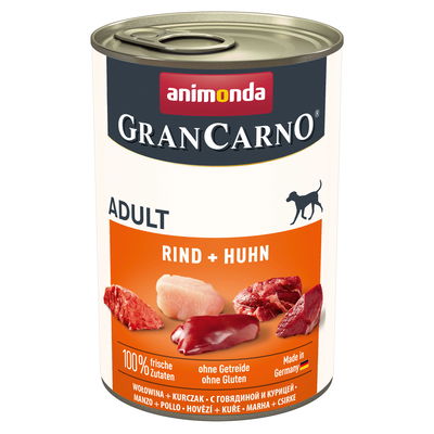 Animonda Gran Carno Adult Rind & Huhn, 400 g Animonda Gran Carno Adult Rind & Huhn, 400 g