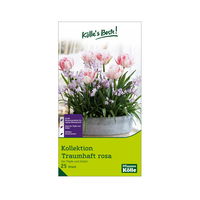 Tulpenkollektion 'Traumhaft Rosa', rosa, Größe 12+, 7/8, 25 Blumenzwiebeln