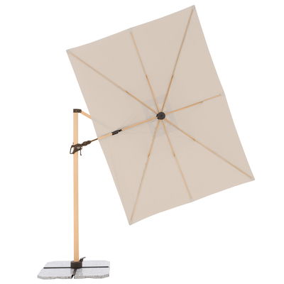 Doppler Pendelschirm 'Alu-Wood Ultra AX', natur, ca. 300 x 220 cm Doppler Pendelschirm 'Alu-Wood Ultra AX', natur, ca. 300 x 220 cm
