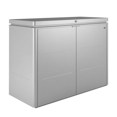 Biohort Gartenbox HighBoard Gr. 160, silber-metallic, ca. 160 x 70 x 118 cm Biohort Gartenbox HighBoard Gr. 160, silber-metallic, ca. 160 x 70 x 118 cm