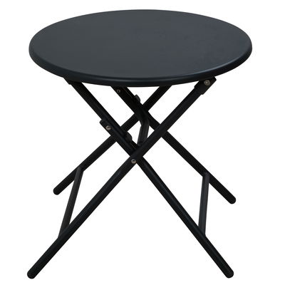 Sungörl Klapptisch 'Rio', anthrazit, Ø50 x H73 cm Sungörl Klapptisch 'Rio', anthrazit, Ø50 x H73 cm