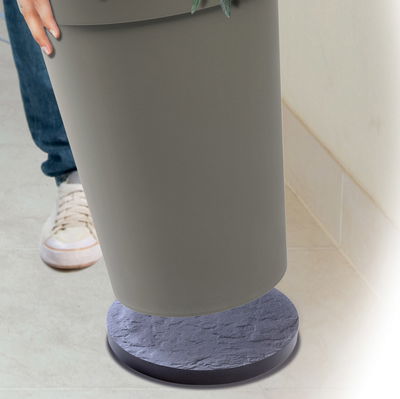 Eda Rolluntersetzer, grau, ca. Ø 30 x H 4,5 cm