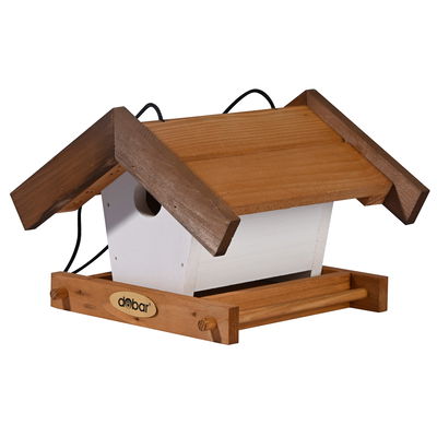 Vogelfutterhaus 'White Wood', ca. 22 x 21 x H15 cm Vogelfutterhaus 'White Wood', ca. 22 x 21 x H15 cm