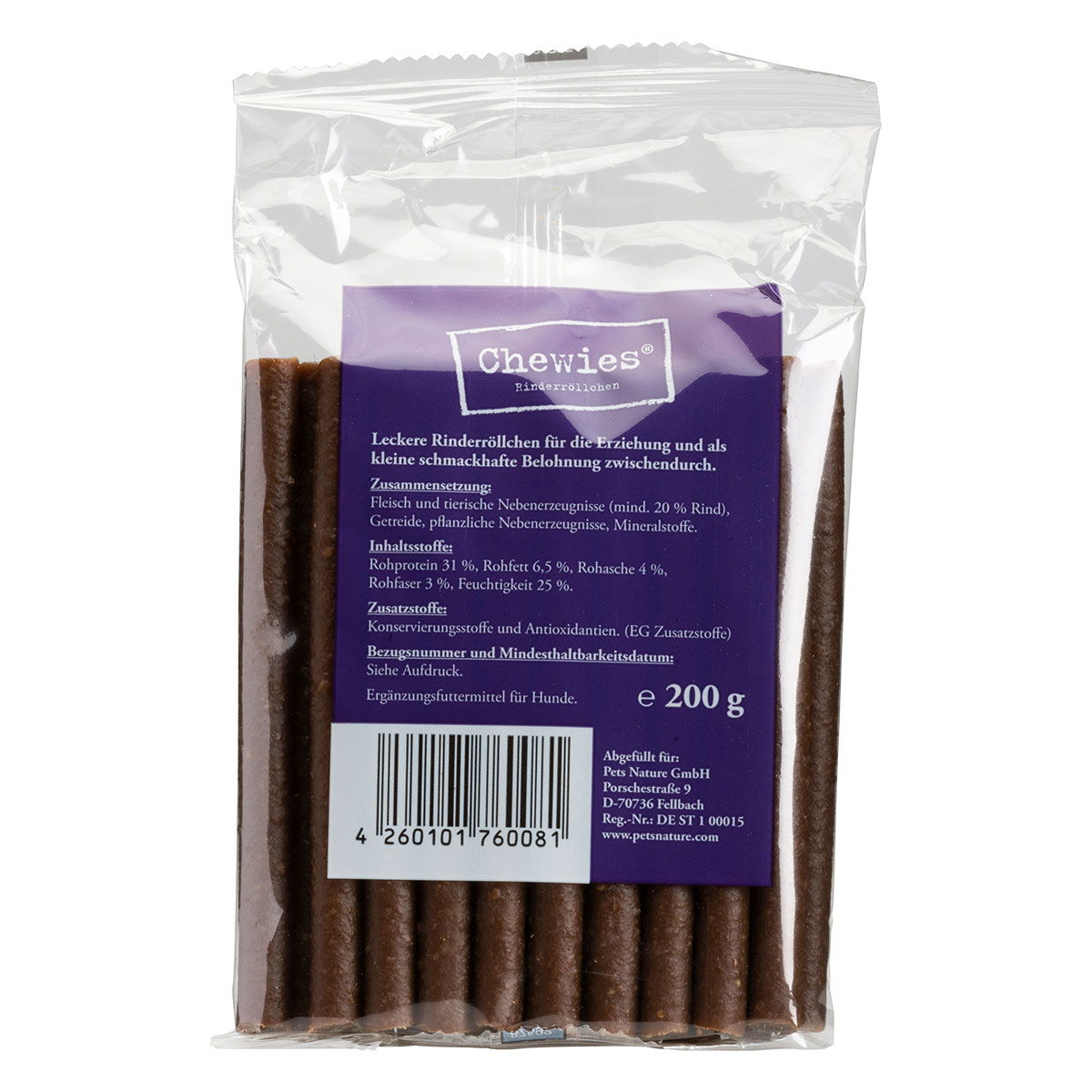 Chewies Rinderröllchen, 200 g