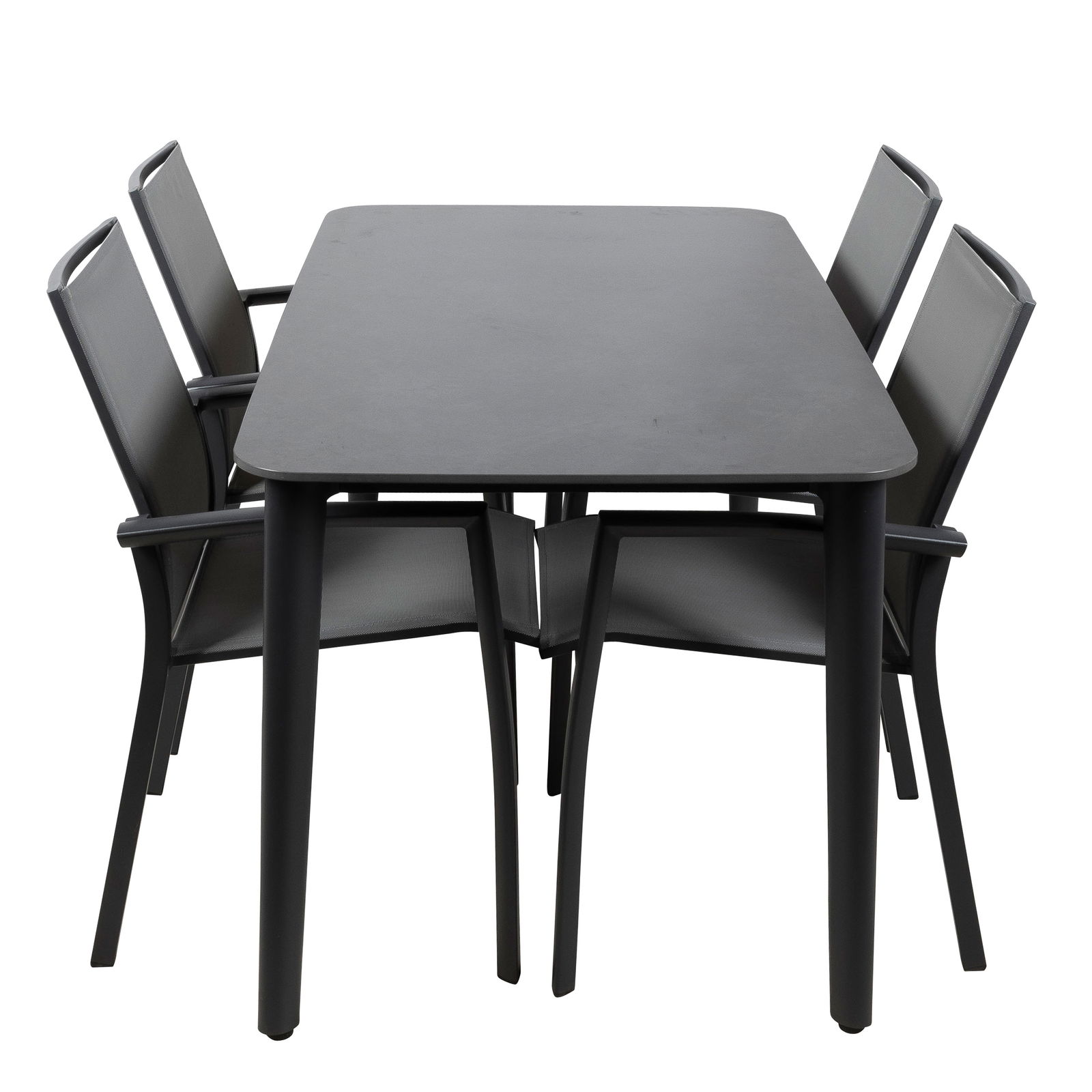 Kölle Esstisch, anthrazit, ca. 140 x 80 x H 74 cm