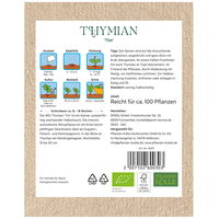 Kölle Bio Kräutersamen, Thymian 'Tim'