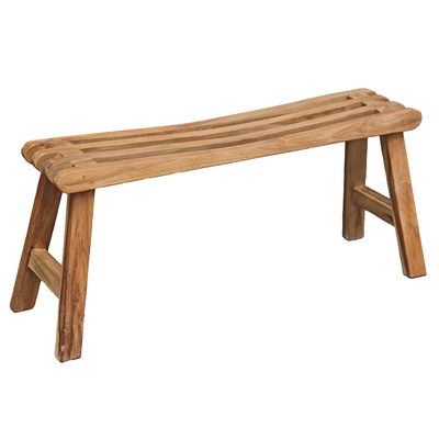 Bank 'Bone', Teakwurzel, ca. 100 x 30 x Höhe 45 cm Bank 'Bone', Teakwurzel, ca. 100 x 30 x Höhe 45 cm