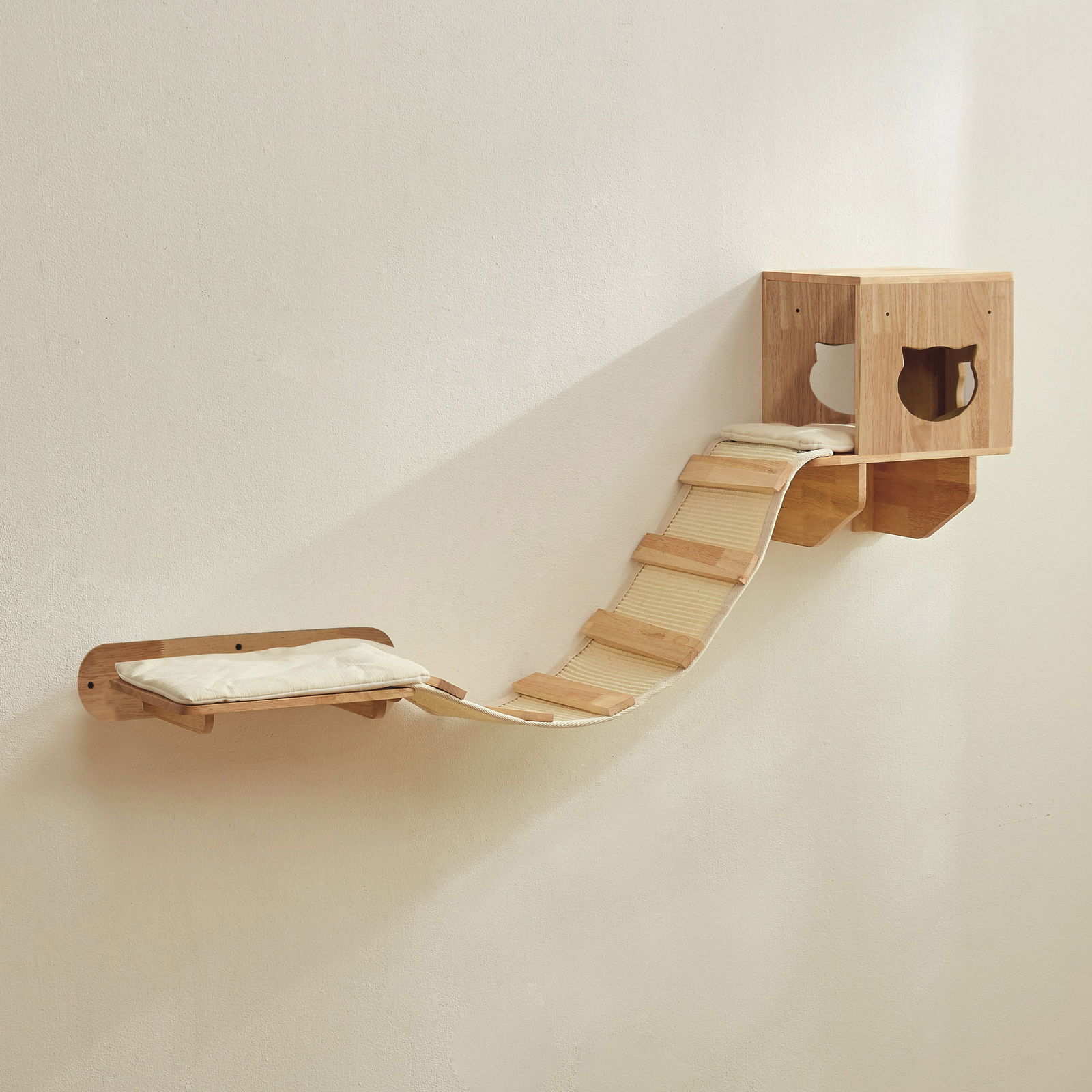 Nobby Wandelement 'Aci', creme, ca. 182 x 30 x 45 cm