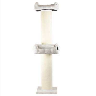 Rohrschneider Kratzbaum XXL Cord beige, 71 x 55 x 200 cm Rohrschneider Kratzbaum XXL Cord beige, 71 x 55 x 200 cm