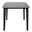 Kölle Esstisch, anthrazit, ca. 80 x 80 x H 74 cm