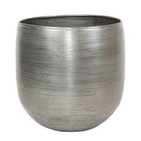 Kölle Pflanzgefäß 'Rowen', silber, ca. Ø 38 x 35 cm Kölle Pflanzgefäß 'Rowen', silber, ca. Ø 38 x 35 cm
