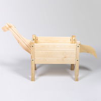 Kölle Kinderhochbeet 'Dino', natur, ca. 63 x 43 x H55 cm