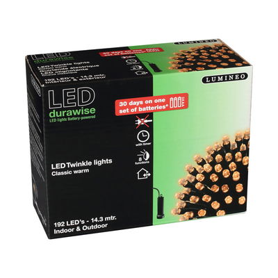 Lumineo LED Lichterkette Twinkle Ricelight, klassisch warm, 192 LEDs, L 14,3 m Lumineo LED Lichterkette Twinkle Ricelight, klassisch warm, 192 LEDs, L 14,3 m