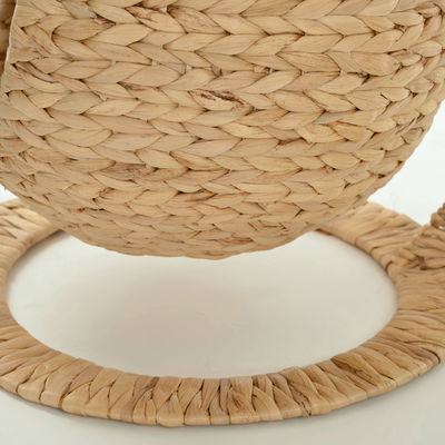 Hängekorb 'Wasserhyazinthe', grau, 47 x 43 x 40 cm Hängekorb 'Wasserhyazinthe', grau, 47 x 43 x 40 cm