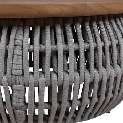 Kölle Loungetisch 'Cafune', grau/beige, ca. Ø 80 x H 36 cm Kölle Loungetisch 'Cafune', grau/beige, ca. Ø 80 x H 36 cm