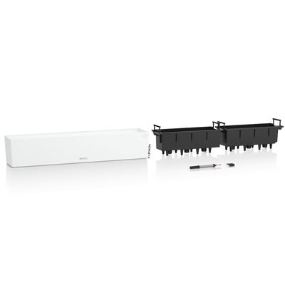 Lechuza 'Balconera Color 100' weiß, ca. 99 x 19 x H 19 cm