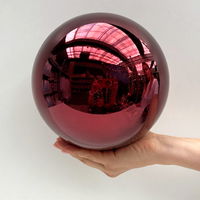 Christbaumkugel, ochsenblut, Kunststoff, Ø 20 cm Christbaumkugel, ochsenblut, Kunststoff, Ø 20 cm