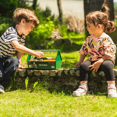 Bosch-Werkzeugbox für Kinder, 7 teilig