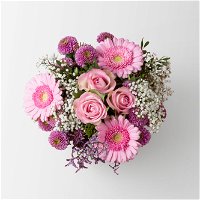 Blumenstrauß 'Pink Passion' M inkl. gratis Grußkarte