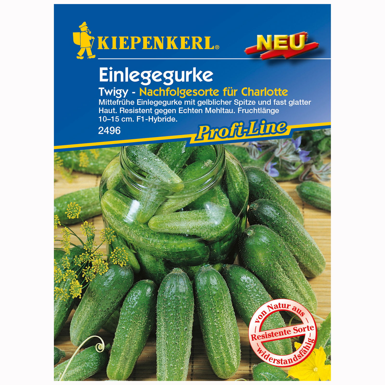 Einlegegurke 'Twigy', grün, ca. 30 Gemüsesamen