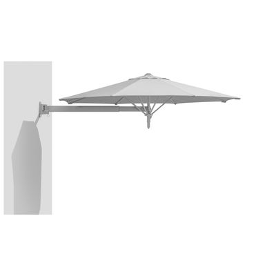 Schneider Wandschirm 'Muro', grau, ca. Ø 250 cm Schneider Wandschirm 'Muro', grau, ca. Ø 250 cm