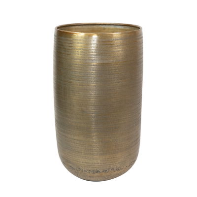 Kölle Pflanzgefäß 'Rowen', gold, ca. Ø 38 x H 62 cm Kölle Pflanzgefäß 'Rowen', gold, ca. Ø 38 x H 62 cm