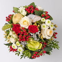 Blumenstrauß 'Glücksgefühle', handgebunden