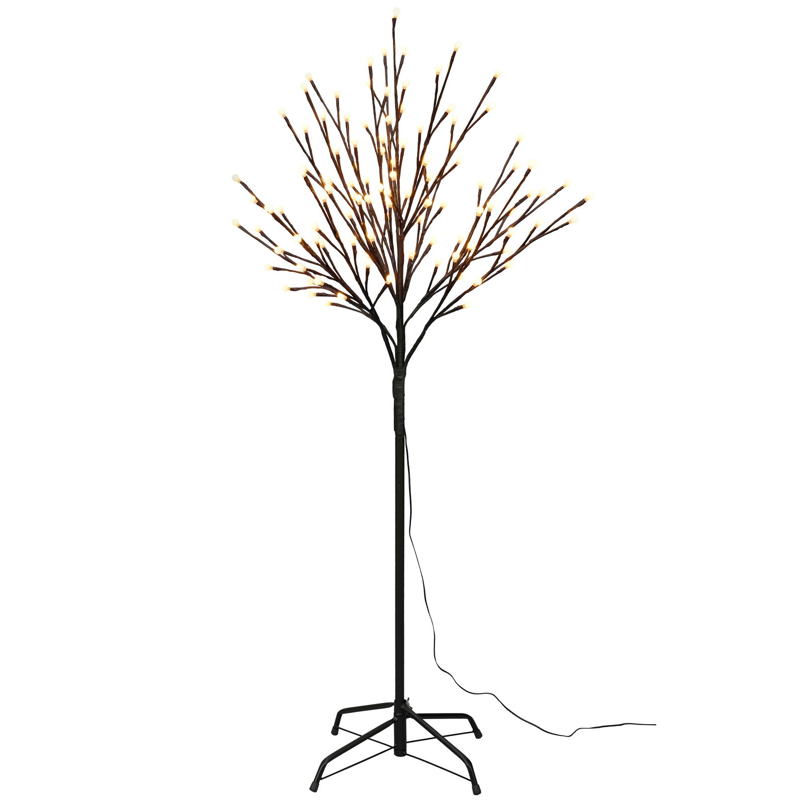 LED Baum, warmweiß, schwarz, Höhe ca. 120 cm