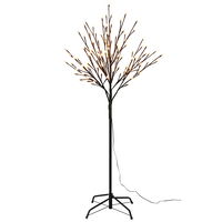 LED Baum, warmweiß, schwarz, Höhe ca. 120 cm