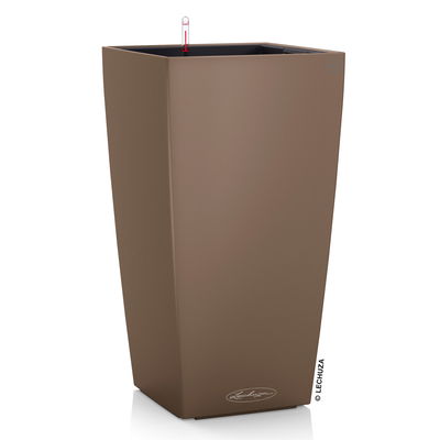 Lechuza 'Cubico Color 22', muskat, ca. 22 x 22 x H 41 cm