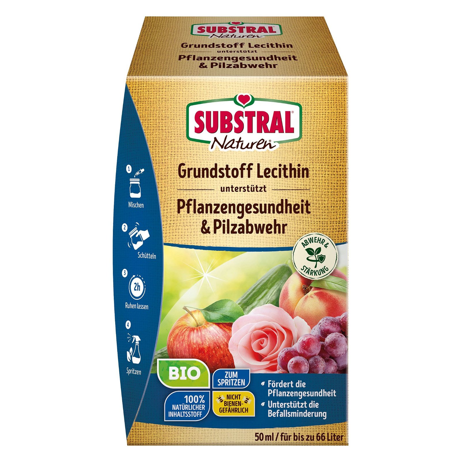 Grundstoff Lecithin-Konzentrat für Pflanzengesundheit & Pilzabwehr, 50 ml