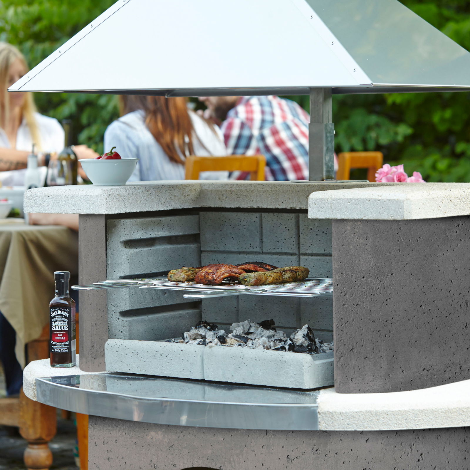 Buschbeck Grillkamin Zürich inkl. Grillrost Buschbeck Grillkamin Zürich inkl. Grillrost