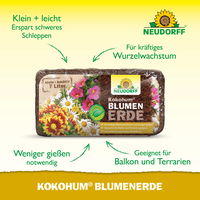Neudorff Kokohum Blumenerde 1 Brikett, 630 g