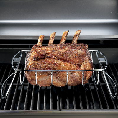 Weber® Spare-Rib-Halter & Bratenkorb