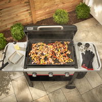 Weber Gasgrill 'Slate GPD', Premium Plancha, schwarz/silber Weber Gasgrill 'Slate GPD', Premium Plancha, schwarz/silber