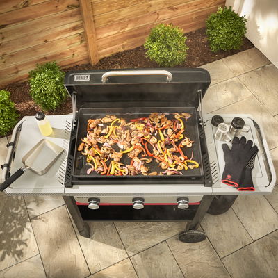 Weber Gasgrill 'Slate GPD', Premium Plancha, schwarz/silber Weber Gasgrill 'Slate GPD', Premium Plancha, schwarz/silber