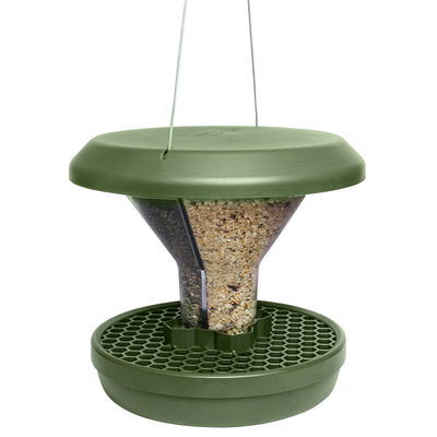 Swissinno Vogel-Futtersilo 'Davos', dunkelgrün
