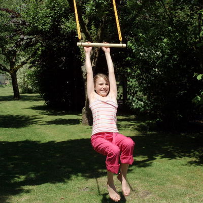 Conacord Turngeräte-Set für Kinder, Holz/Metall