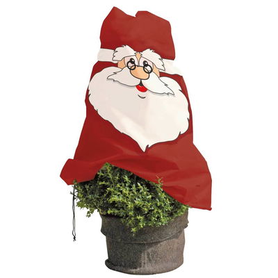 Winterschutz Vlieshaube 'Santa', rot-weiß, ca. 110 x 150 cm Winterschutz Vlieshaube 'Santa', rot-weiß, ca. 110 x 150 cm