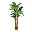 Kunstpflanze Bananenpflanze, ca. 30 Blätter, Höhe ca. 280 cm