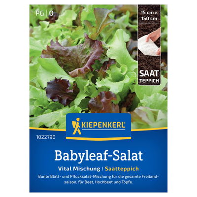 Kiepenkerl Saatteppichmischung Babyleaf-Salat 'Vital' Kiepenkerl Saatteppichmischung Babyleaf-Salat 'Vital'