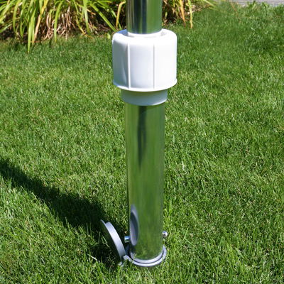 Bodenhülse, zweiteilig, Schneider, 76 x 9,5 x 9,5 cm Bodenhülse, zweiteilig, Schneider, 76 x 9,5 x 9,5 cm