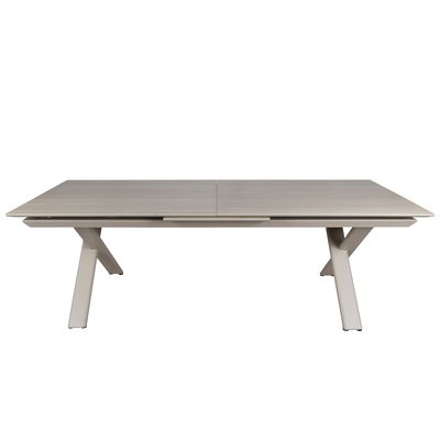 Kölle Ausziehtisch 'Taunus', mokka, ca. 240-300 x 100 x H 78 cm