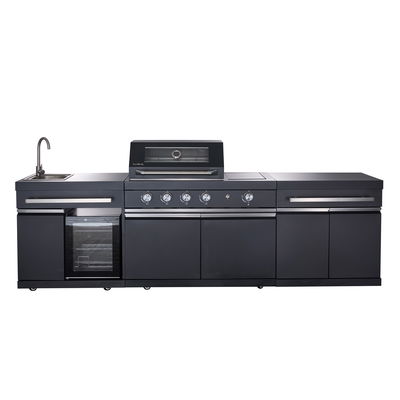 Buschbeck Outdoorküche 'Kingrange', schwarz Buschbeck Outdoorküche 'Kingrange', schwarz